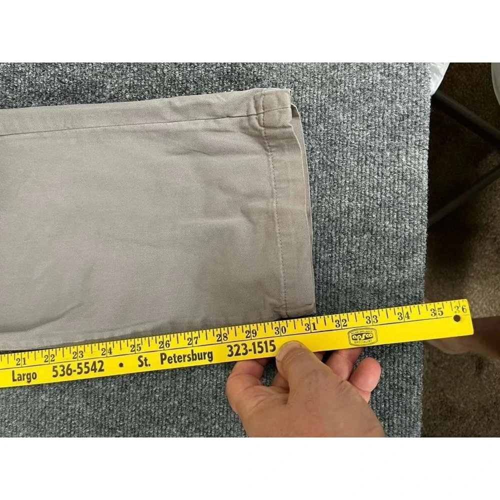 Taylor Stitch‎ Pants Men 32(38x31) Gray The Democratic Foundation Chino Straight